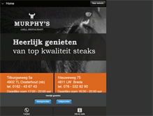 Tablet Screenshot of murphysgrill.nl